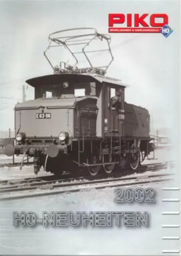 Piko catalogus 2002 (1:87)