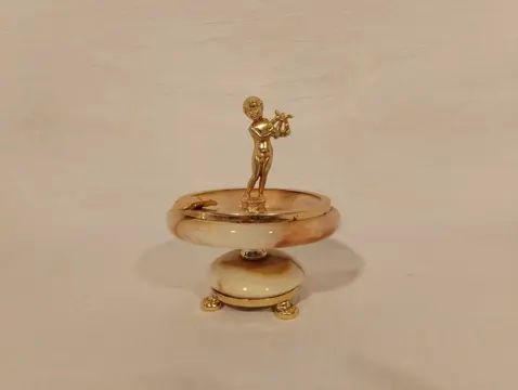 Asbak - Koper, Marmer