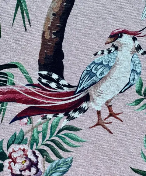 Groot stuk stof, oosterse print. 3.00 x 1.50 - Katoen - 21e eeuw