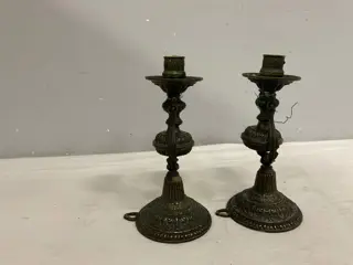 2 scheepskandelaars (2) - metaal