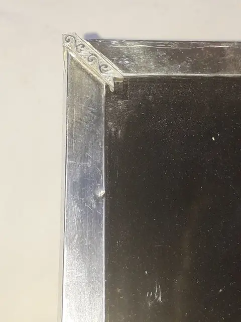 Zilveren fotolijst - Zilver gelamineerd