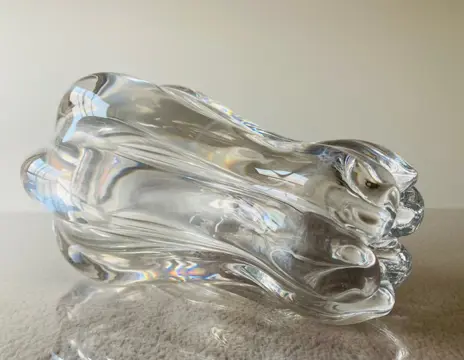 Vicke Lindstrand - Orrefors - Vaas (1) - Glas, Kristal