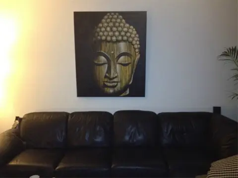 Handgeschilderde Buddha schilderijen 70 stuks uit indonesië