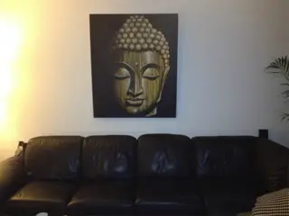 Handgeschilderde Buddha schilderijen 70 stuks uit indonesië