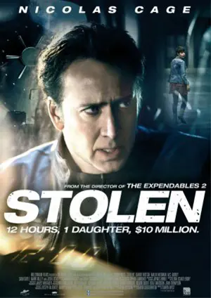 STOLEN filmposter.
