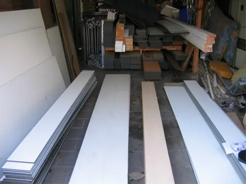 *ACTIE* HPL stroken vh merk TRESPA div. afm. v.a. 4,99/m1