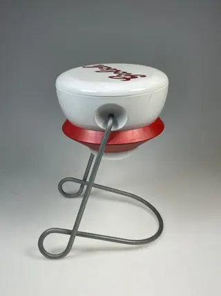 Grolsch - Decoratieve kruk/tafeltje, beugeldop - Kunststof, metaal