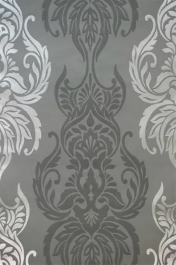 Grijs barok vlies bn voca barok behang
