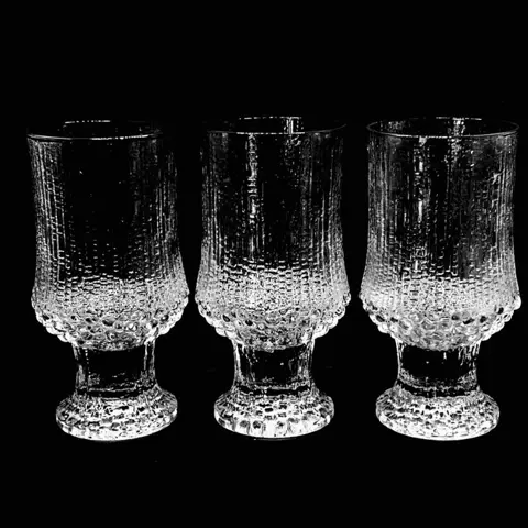 Tapio Wirkkala - Iittala - Drinking Glasses/Wine Glasses (6) - Crystal glass