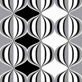 Retro zilver mooie behang 37