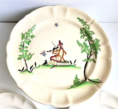 Guido Andlovitz - S.C.I. Società Ceramica Italiana Laveno - borden (3) - Keramiek