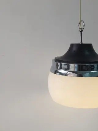 Kroonluchter (1) - Glas (glas-in-lood)