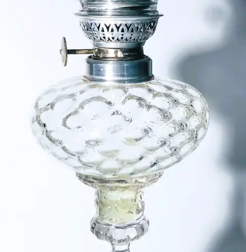 Olielamp - Glas, Kristal