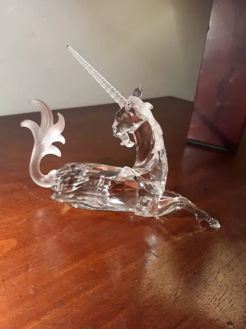 Martin Zendron - Swarovski - SCS - Jaarlijkse uitgave 1996 - Eenhoorn - 191727 - In doos (1) - Kristal