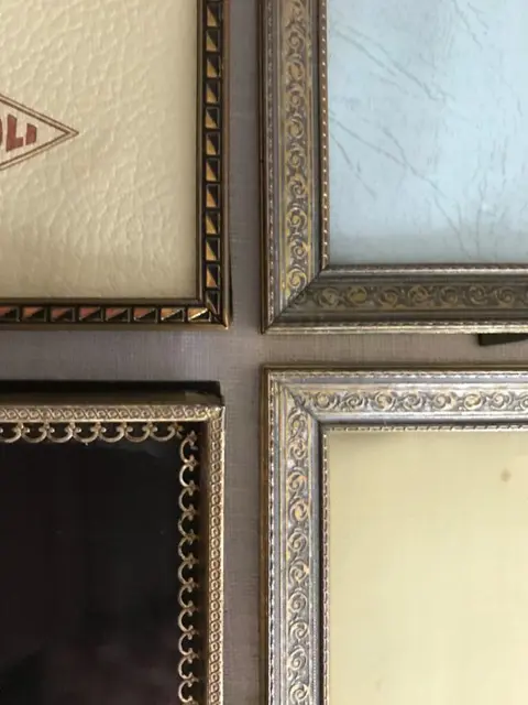 Antieke & vintageframes (20) - Koper, Messing, Verguld, Verzilverd