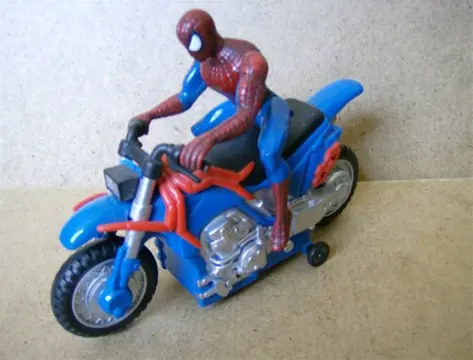 Spiderman op moter