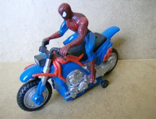 Spiderman op moter