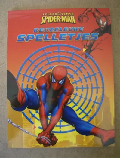 Spiderman spelletjes boek