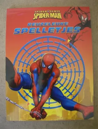 Spiderman spelletjes boek