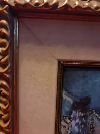 Pissarro - Vuur geëmailleerde plaat, op de manier van Limoges en boek (2) - Impressionistisch - El Greco Art Gallery met certificaat