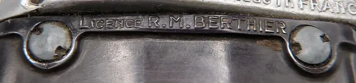 BRETTON CLUSES - BTE SGDG & ETRANGER - knijpkat hand dynamo - Aluminium, Glas