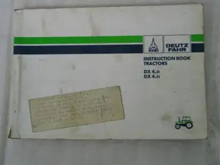 Manual Deutz DX 4.31 / DX 4.51