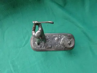 Scuptuur Golfer - Tin