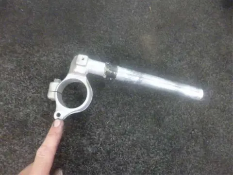 CLIP ON RECHTS Suzuki GSX R 750 1996 - 2000