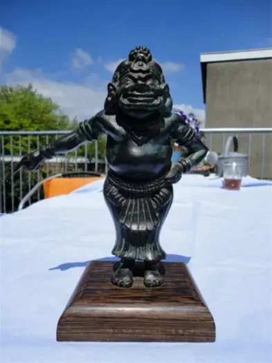 Efteling, antiek bronzen beeldje: Indische Waterlelies 1966