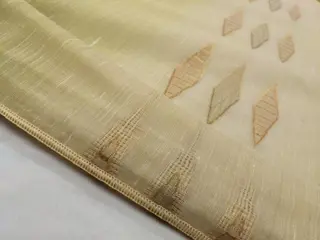 Linnen blend fill coupé verwerking - 580 x 325 cm - Linnen en polyester met fill coupé afwerking - 21e eeuw