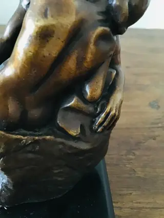 naar Rodin - Beeld(je), de kus - Brons