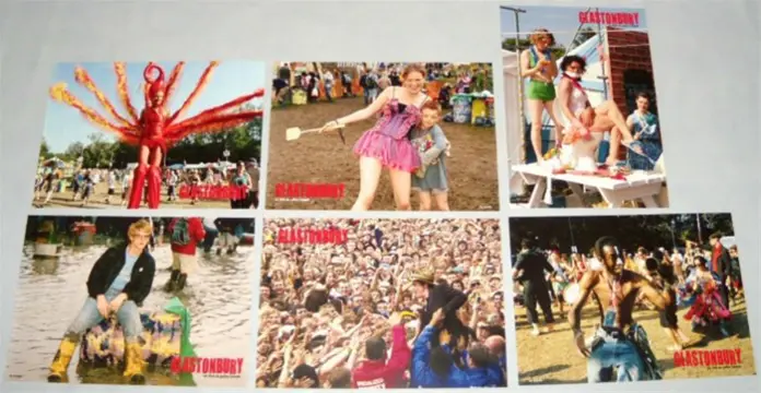 GLASTONBURY filmfotoset.