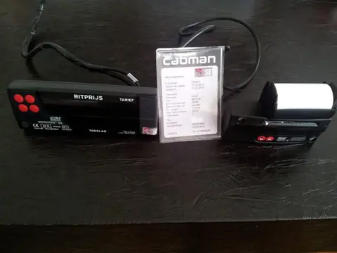 Hale Taximeter Microtax-06 &amp; Hale TDP-01 Printer!NIEUW!!