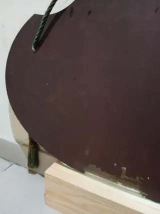 Wandspiegel (1) - Art Deco - Glas, Hout