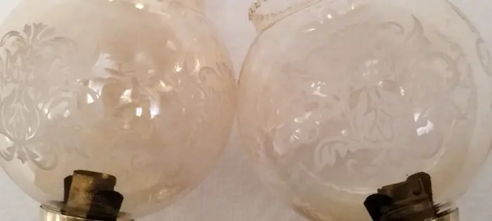 Applique murales empire gravees (2) - Glas, Koper, Messing