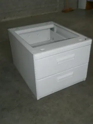 2-ladeblok. 2x vr