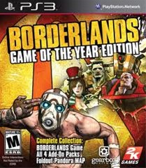 Borderlands Game of the Year Edition PS3