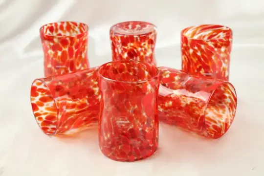 Murano.com - Goti de fornasa tweekleurige bril (6) - Glas