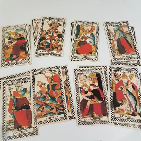 Tarot van Parijs - Meester Cartier Grimaud - Tarot dek