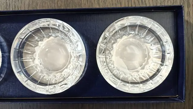 Val Saint Lambert - Ashtrays/Bowls (4) - Kristal