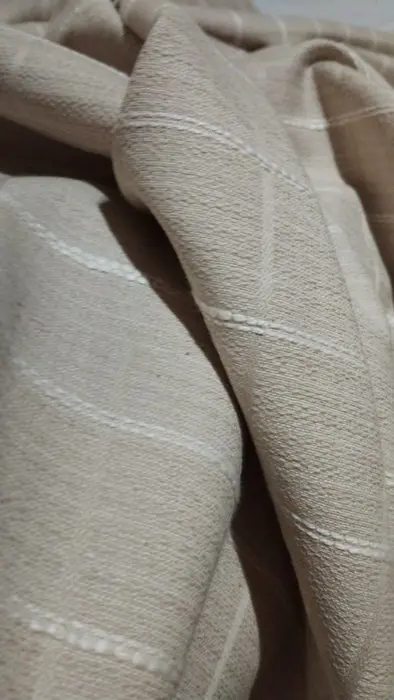 Weelderige brede jacquard-snit van linnenmix - 300 x 190 cm - Katoen, Linnen - 2020