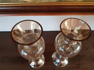 Mooie Venetiaanse Vazen - 1950-1959 - - Glas