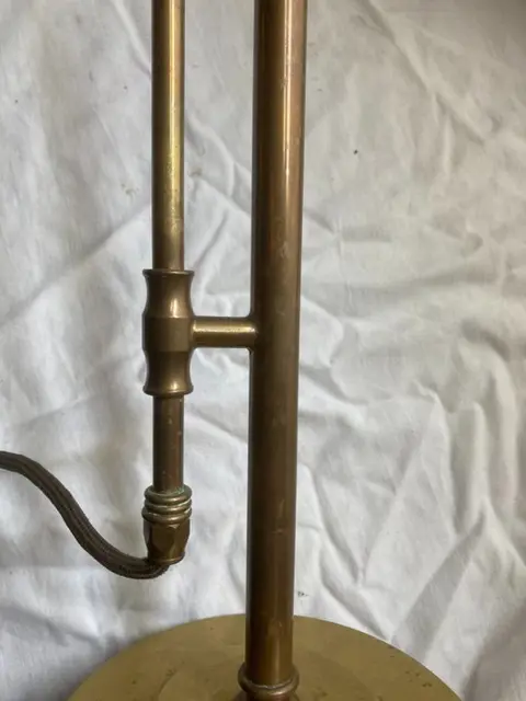 Bureau lamp diverse manieren verstelbaar (1) - Messing