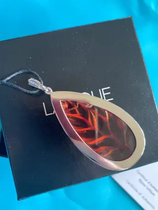 Lalique - Hanger - Kristal, Zilver