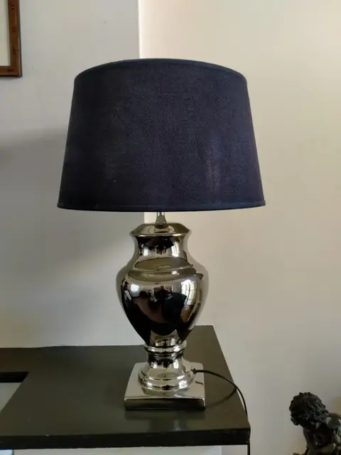 Tafellamp (1) - chroom