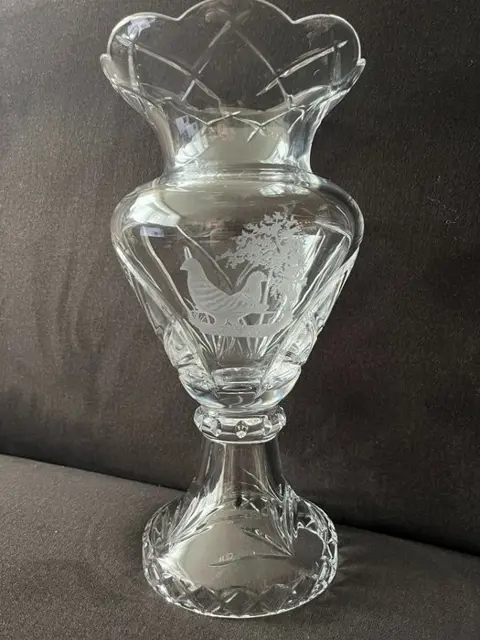 Kristallen vaas uniek - Kristal