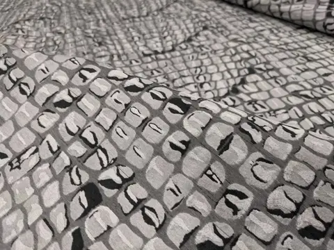 Brede snit jacquard 560 x 300 cm - Katoen, Polyester - 21e eeuw