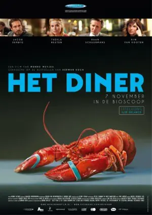 HET DINER filmposter.