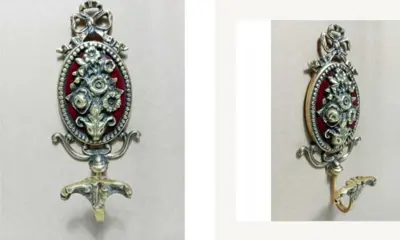 kapstok (1) - Brons (verguld)