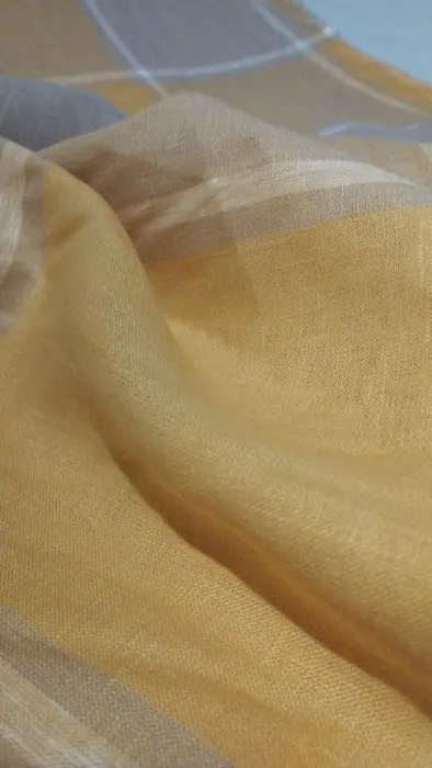 Weelderige zuivere linnen sneden - (300 + 100) x 140 cm (2) - Linnen - 21e eeuw